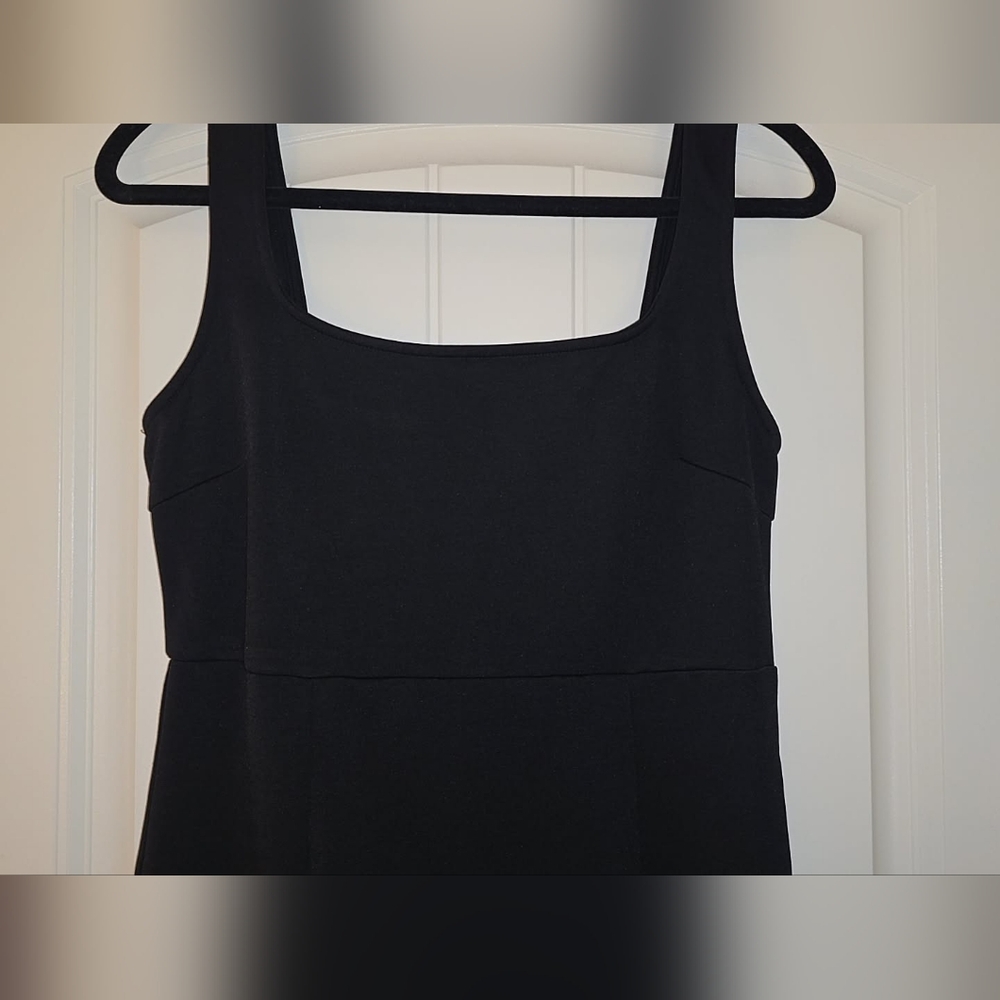 Cider Classic Black Midi Dress Like New Size Large - Picture 2 of 5